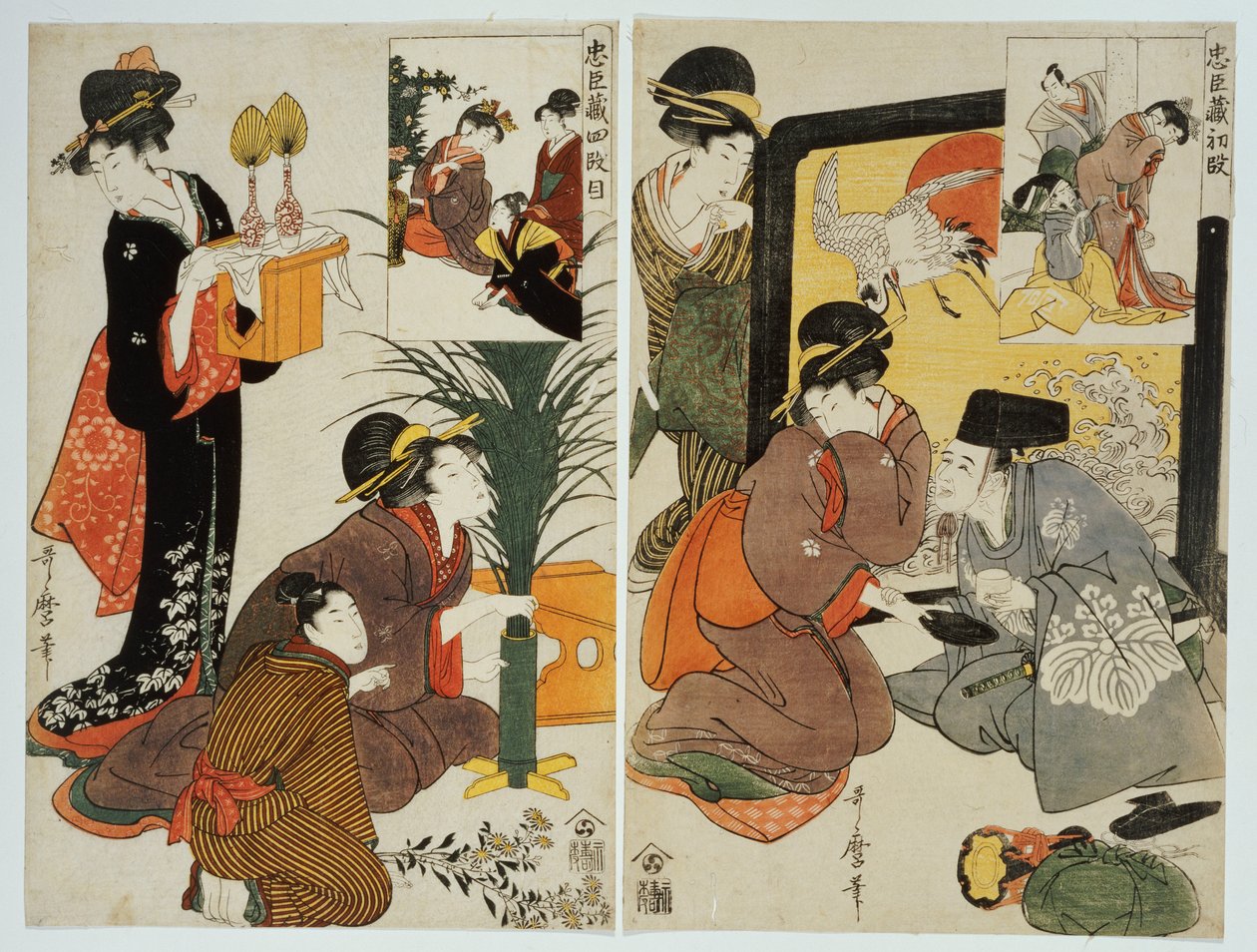 Two Scenes from the Series 