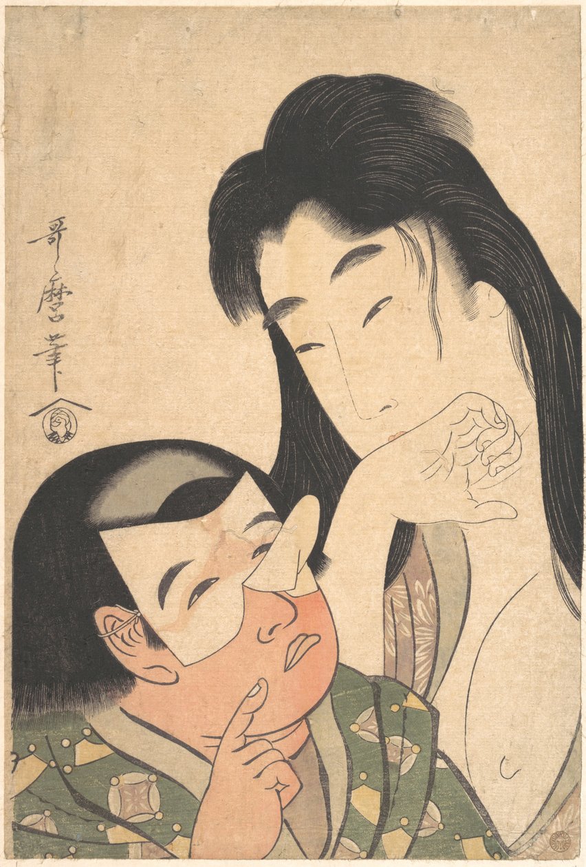 Yamauba and Kintarō by Kitagawa Utamaro