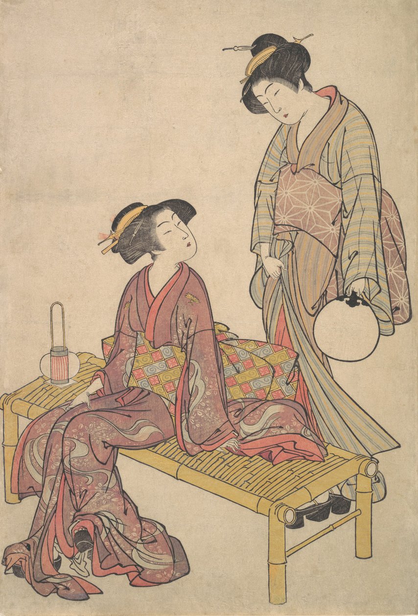 The Hand Lantern by Kitao Shigemasa