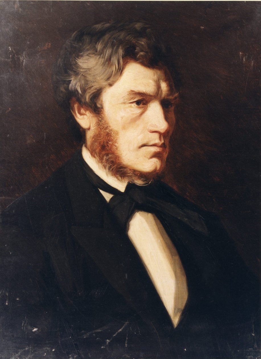 Carl Frederik Diriks by Knud Bergslien