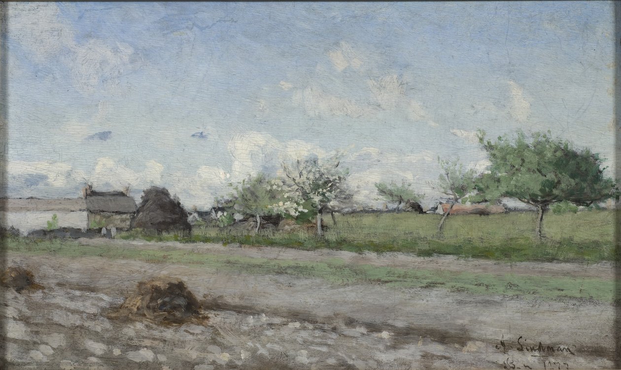 Apple Tree in Flower, 1877 by Knut Axel Lindman
