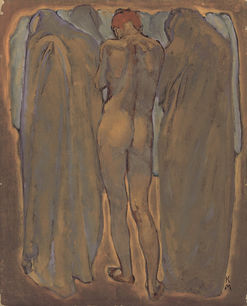 Female Nude by Koloman Moser