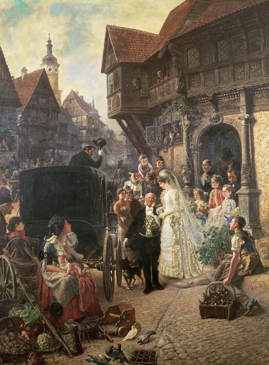 The Bride by Konrad Beckmann