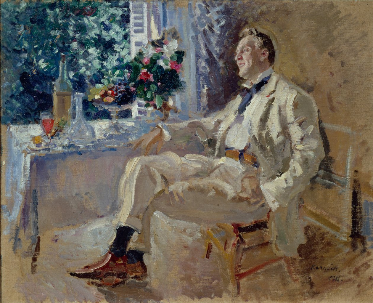 Portrait of the singer Feodor Ivanovich Chaliapin, 1911 by Konstantin Alexeyevich Korovin