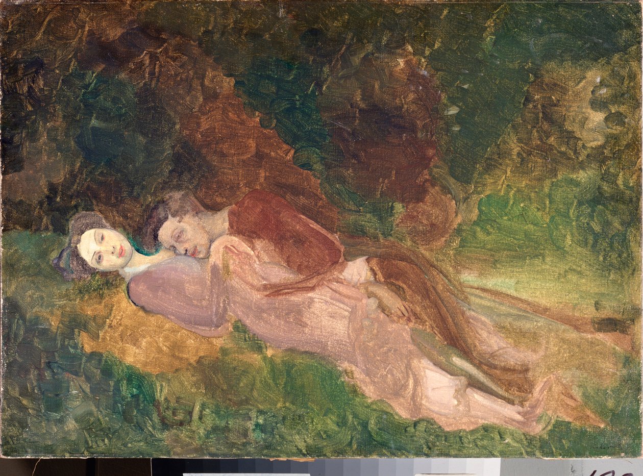 Lovers by Konstantin Andreevic Somov