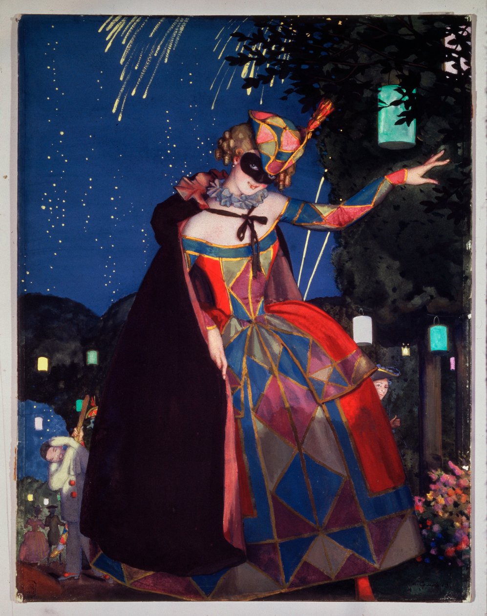 The Language of Columbine by Konstantin Andreevic Somov