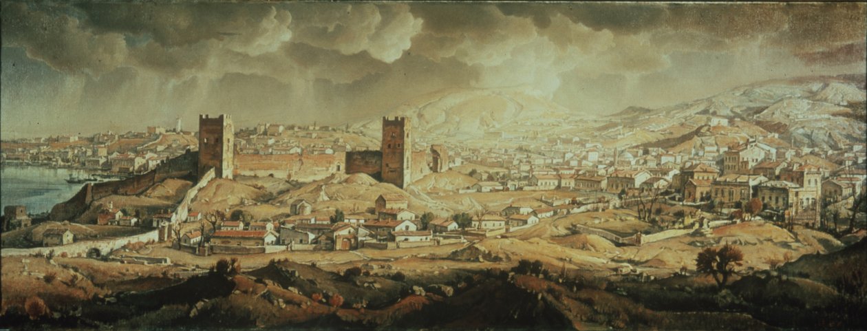 Feodosiya. The Crimea, 1930 by Konstantin Fyodorovich Bogayevsky
