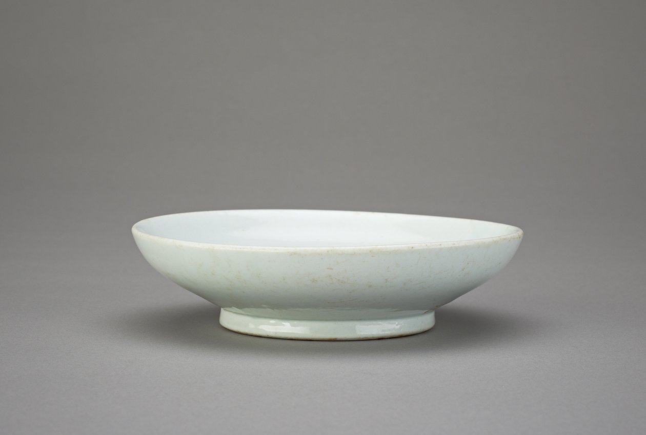 Dish with Inventory Inscription Dated 1832 by Korean School