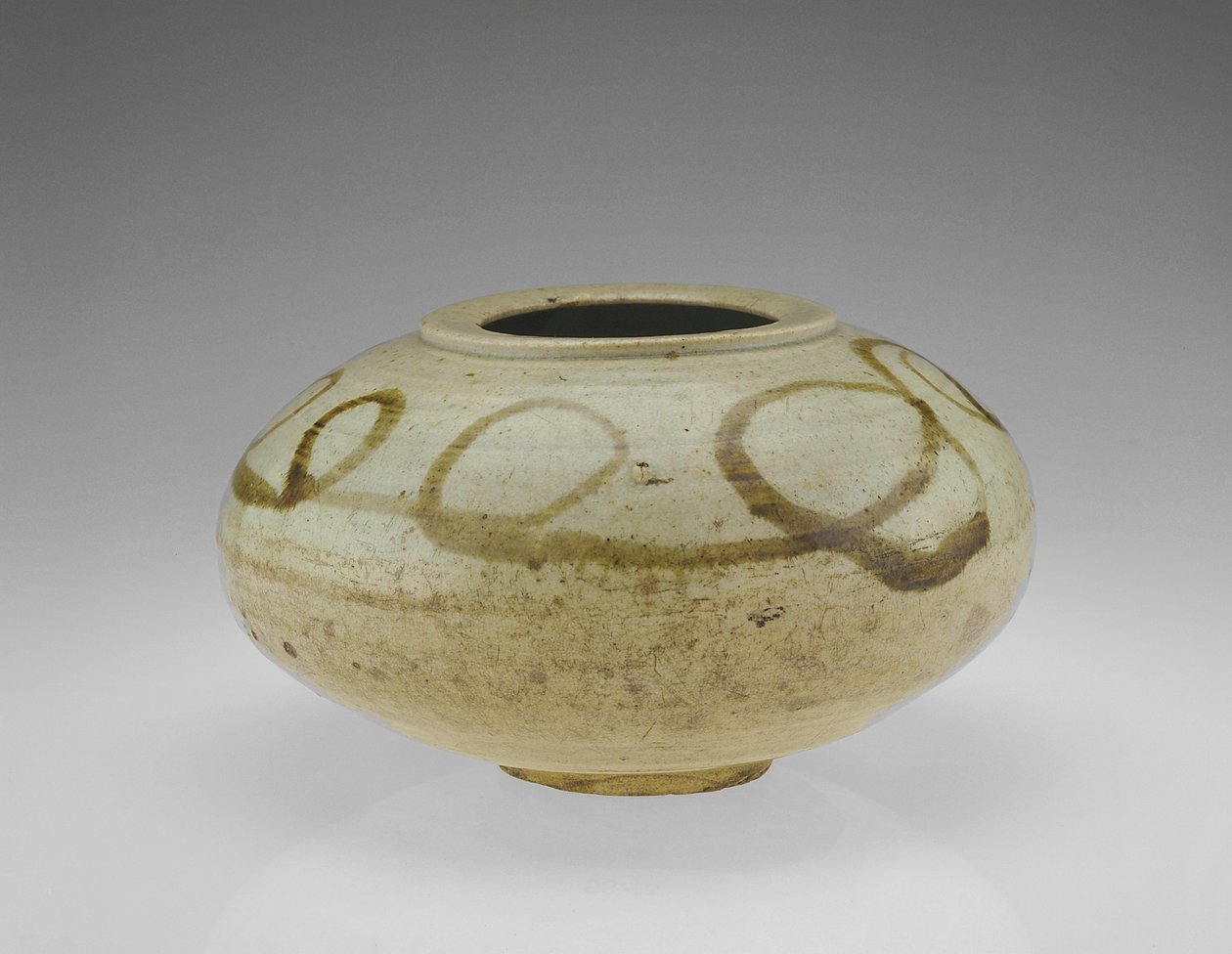 Jar with design of a dragon, Choson period, second half of 17th century by Korean School