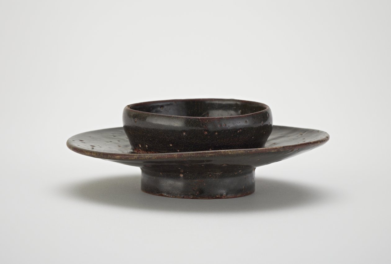 Tea Bowl Stand by Korean School