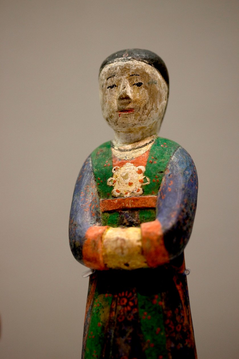 Decorative Figure of a Grave by Korean School