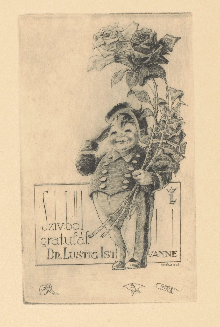 Congratulations from Istvan Lusztig by Kornél Révész