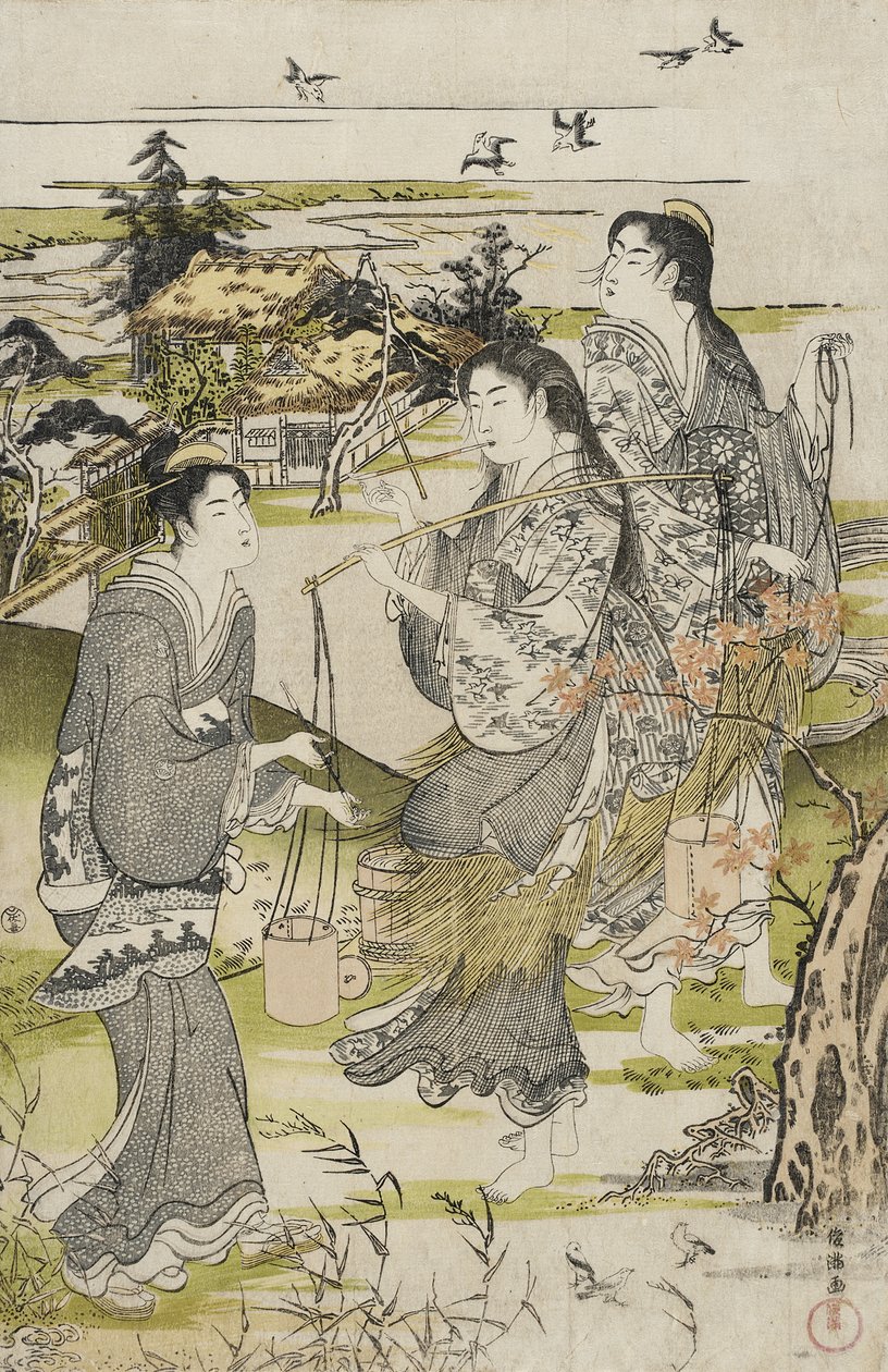 The Jewel River of Noda by Kubo Shunman