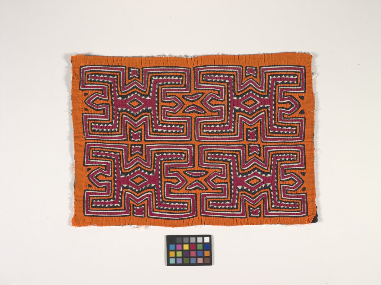 Shirt Panel (Mola) by Kuna Indian Culture