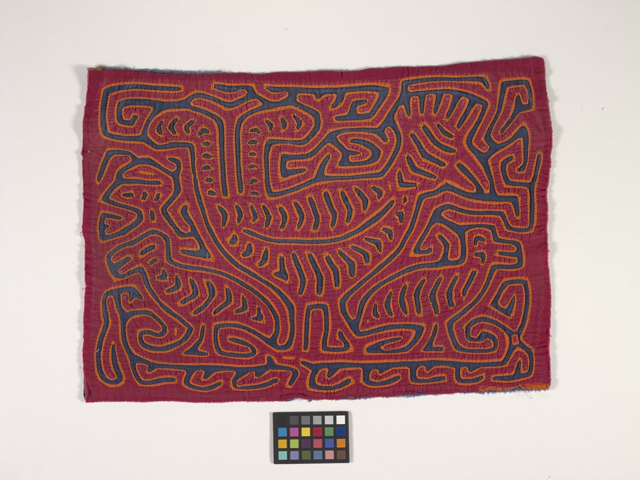 Shirt Panel (Mola) by Kuna Indian Culture
