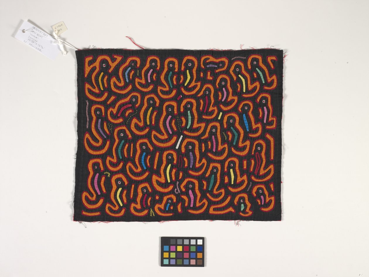 Shirt Panel (Mola) by Kuna Indian Culture