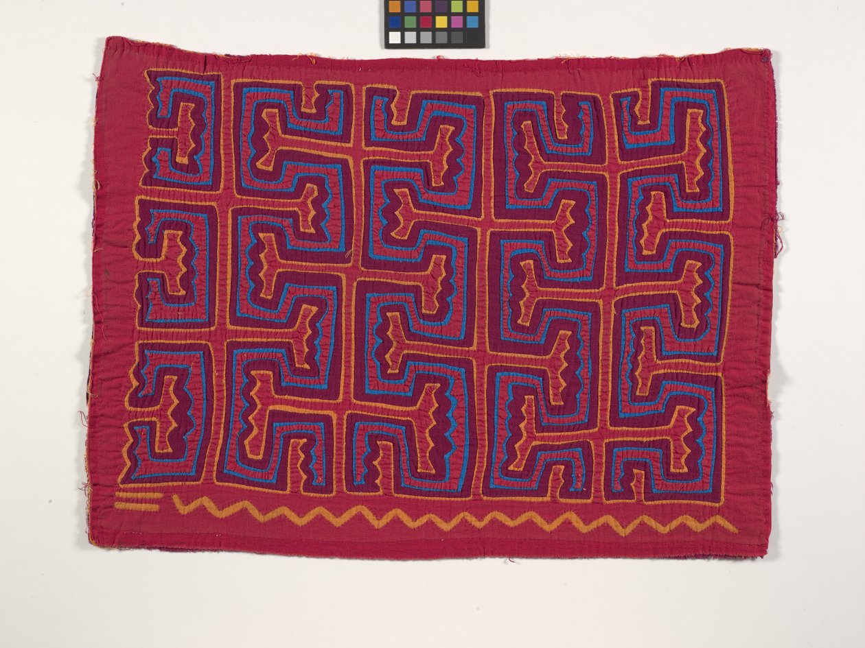 Shirt Panel (Mola) by Kuna Indian Culture