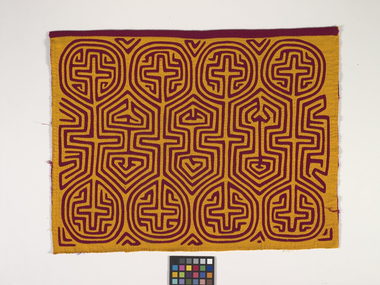 Shirt Panel (Mola) by Kuna Indian Culture