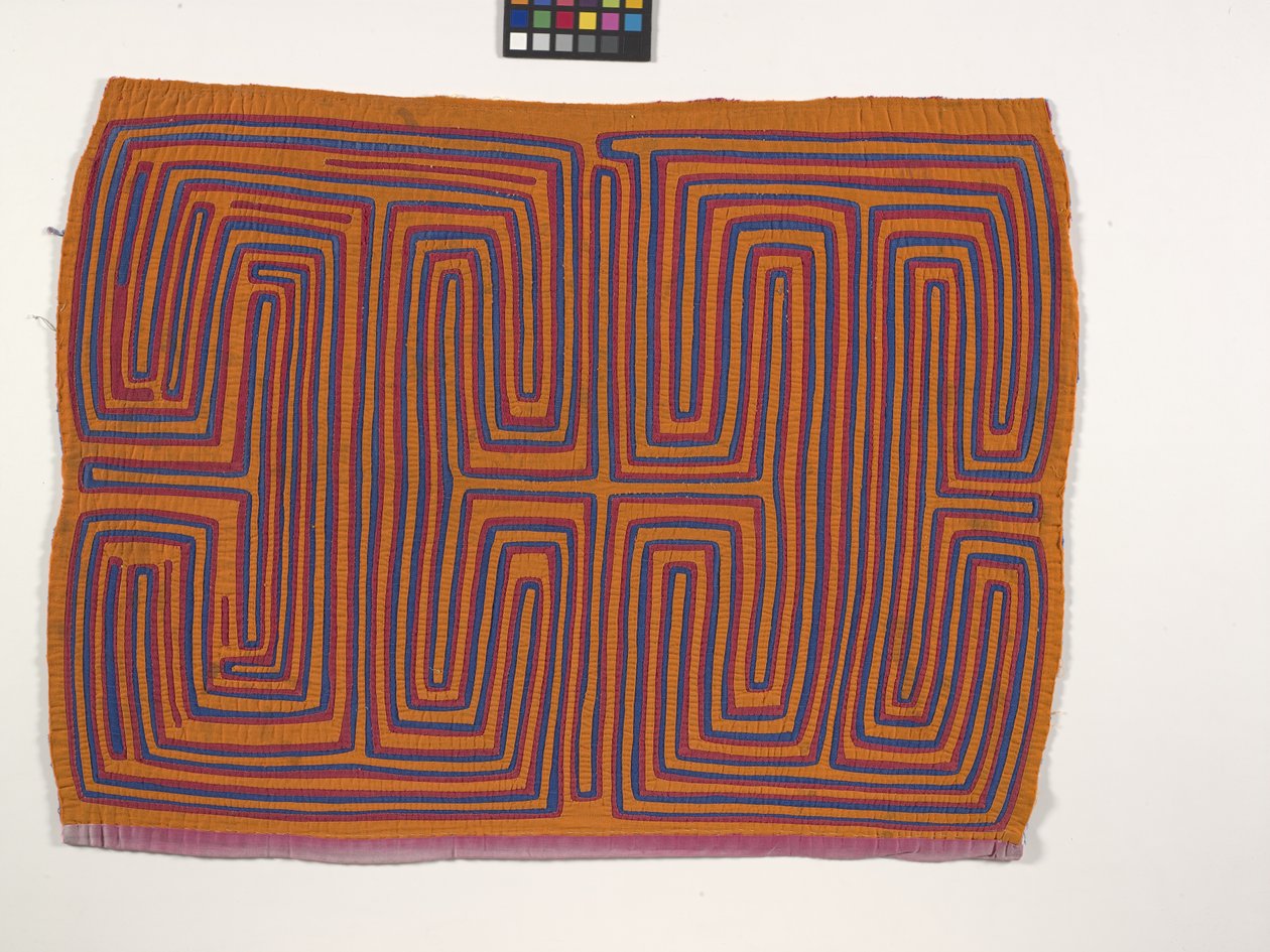 Shirt Panel (Mola) by Kuna Indian Culture