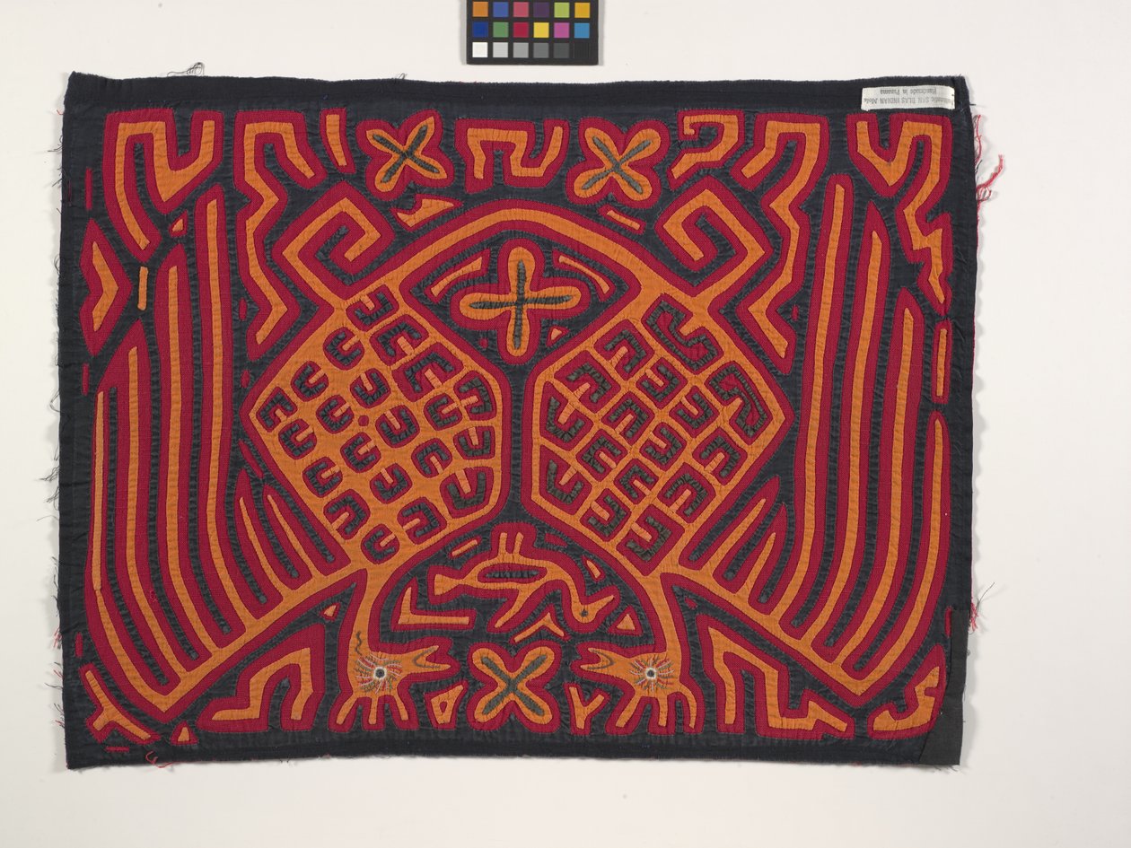 Shirt Panel (Mola) by Kuna Indian Culture