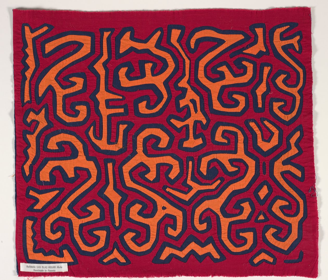 Shirt panel (mola) by Kuna Indian Culture