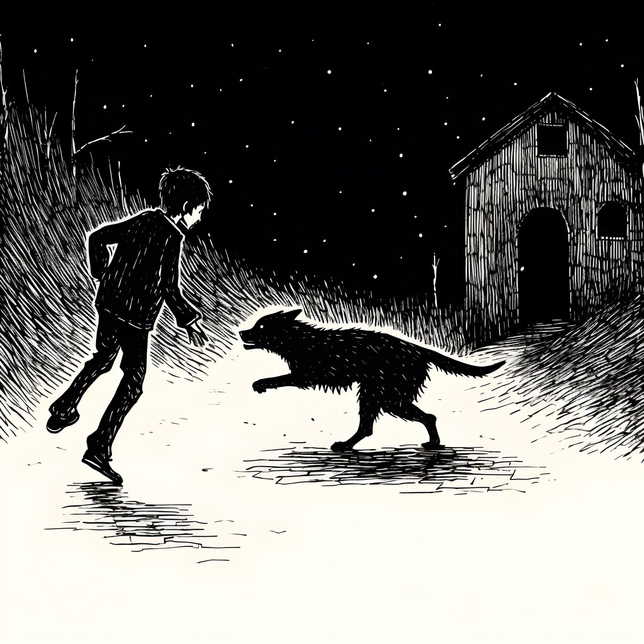 Curious Incident of the Dog in the Night-Time 3 by Kurt Heppke