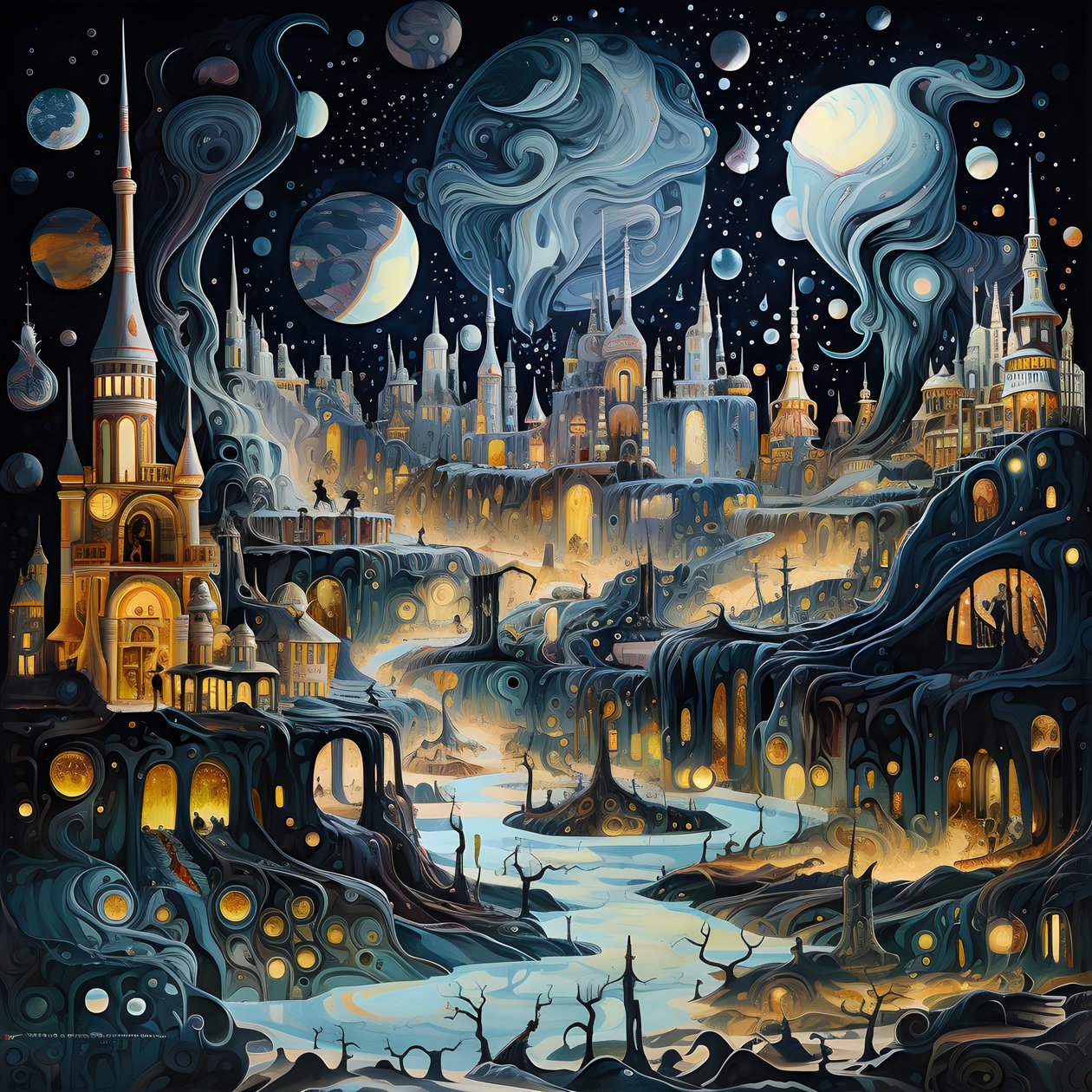 The 228th Picture Since the Second Dreams Floating Above Us All 3 by Kurt Heppke