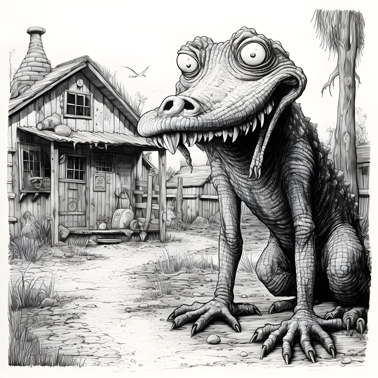 The Two Hundred and Thirteenth Picture Since the Second Time Before Time 3 by Kurt Heppke