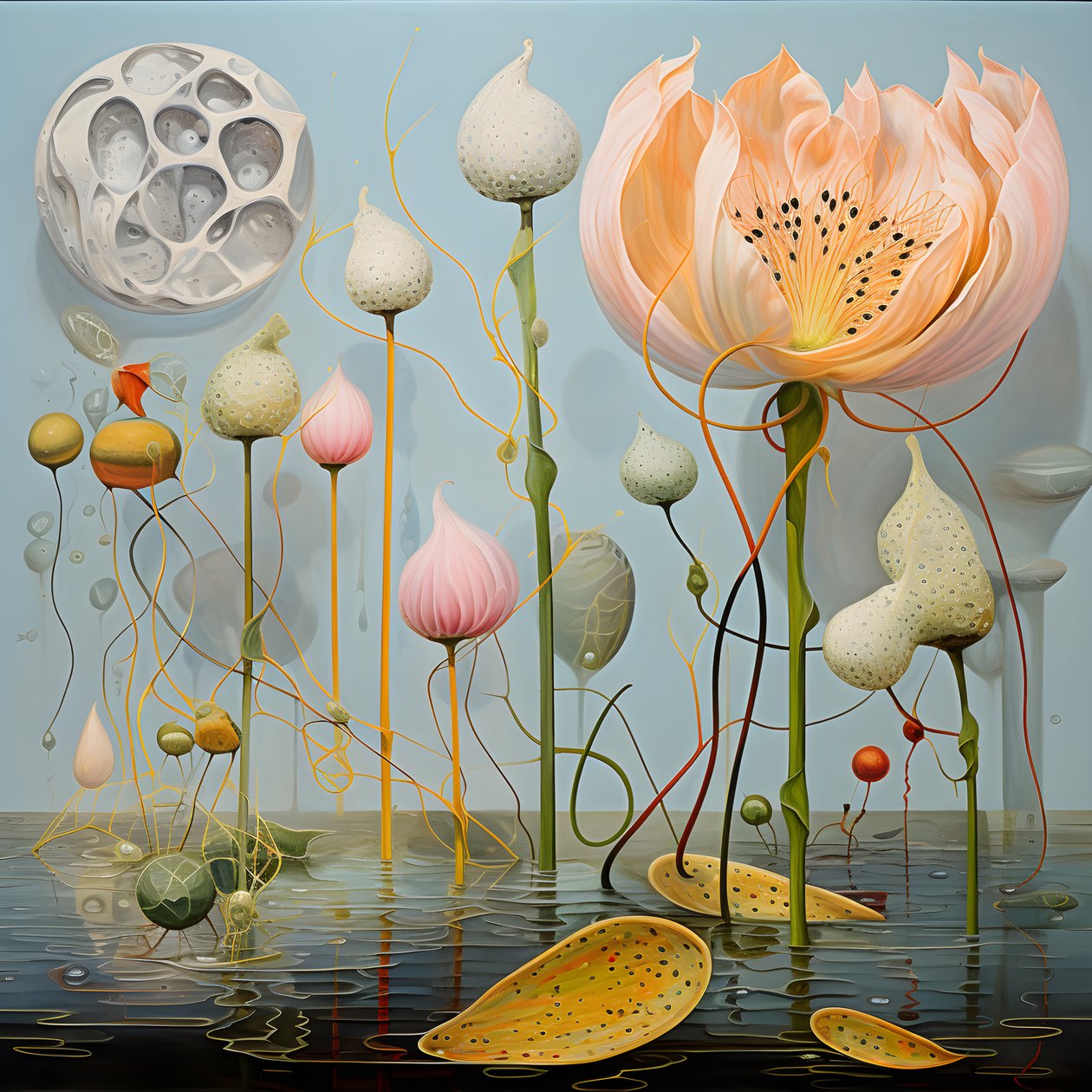 Lotus Flower Seed Pods 2 by Kurt Heppke