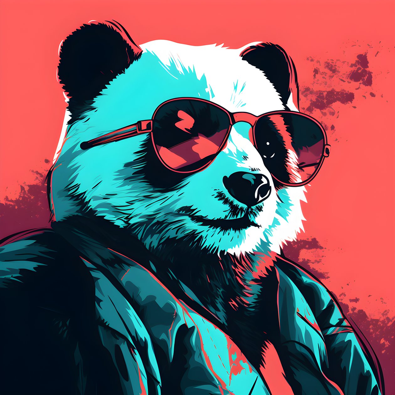 Red panda sunglasses outlet