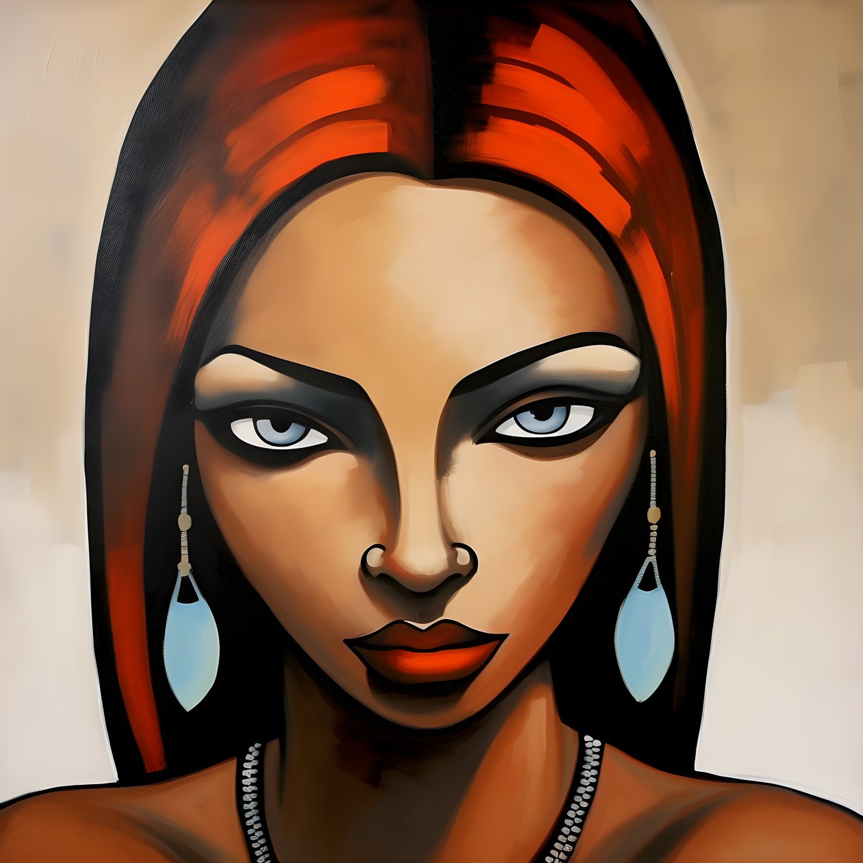 African Woman 1 by Kurt Heppke