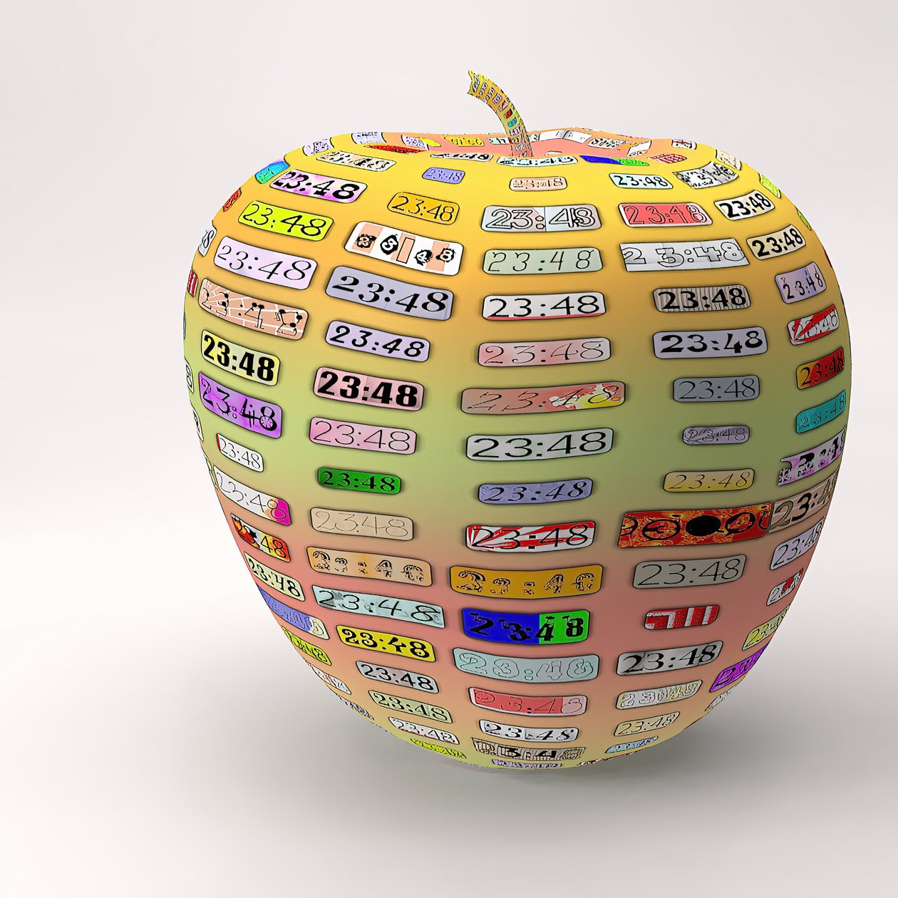 Framed Apple by Kurt Heppke