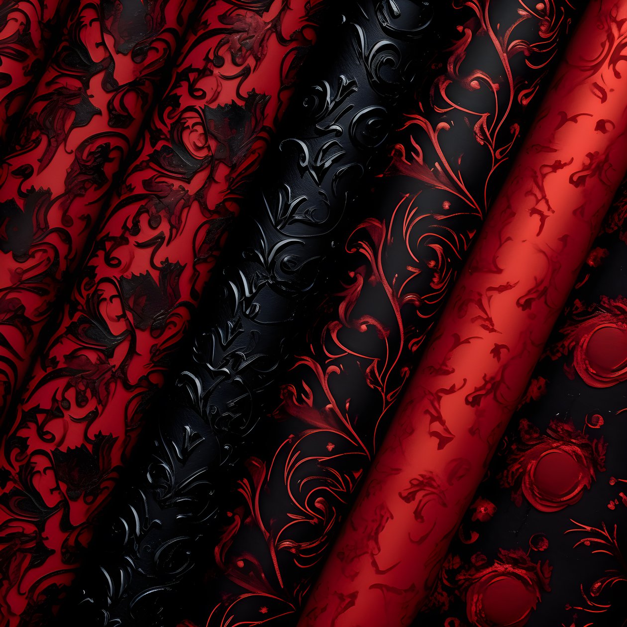 Halloween Scrapbook Paper 3 by Kurt Heppke