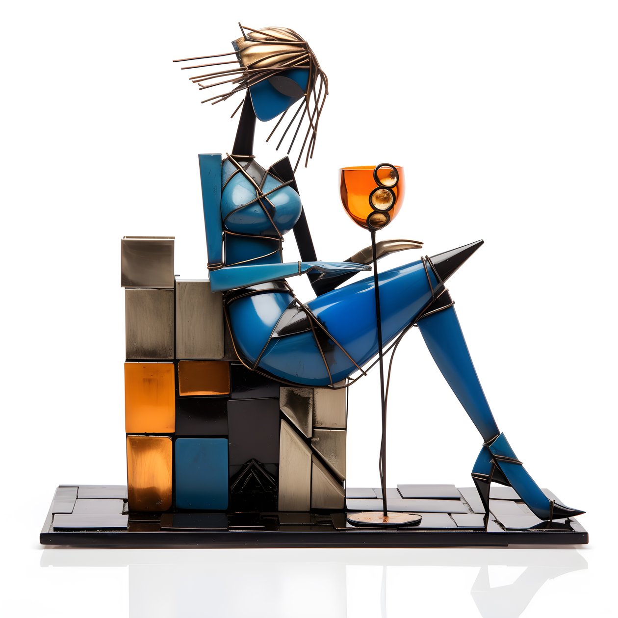 Quirky Sculpture 1 by Kurt Heppke