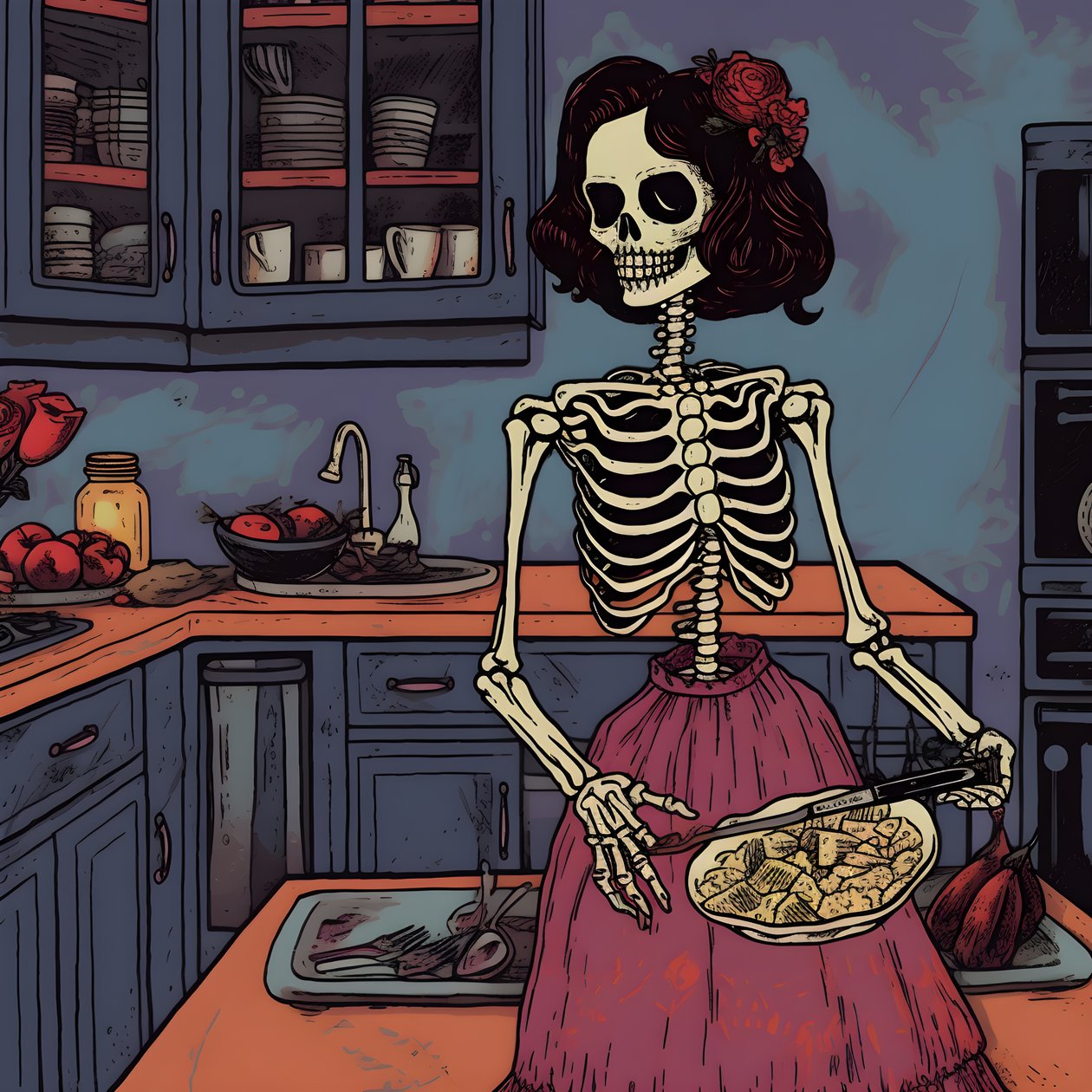 The Ghost in the Kitchen by Maddy Connelly 2 by Kurt Heppke
