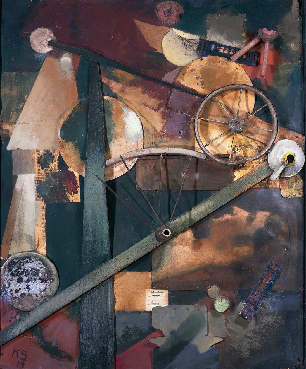 Construction for Noble Ladies by Kurt Schwitters