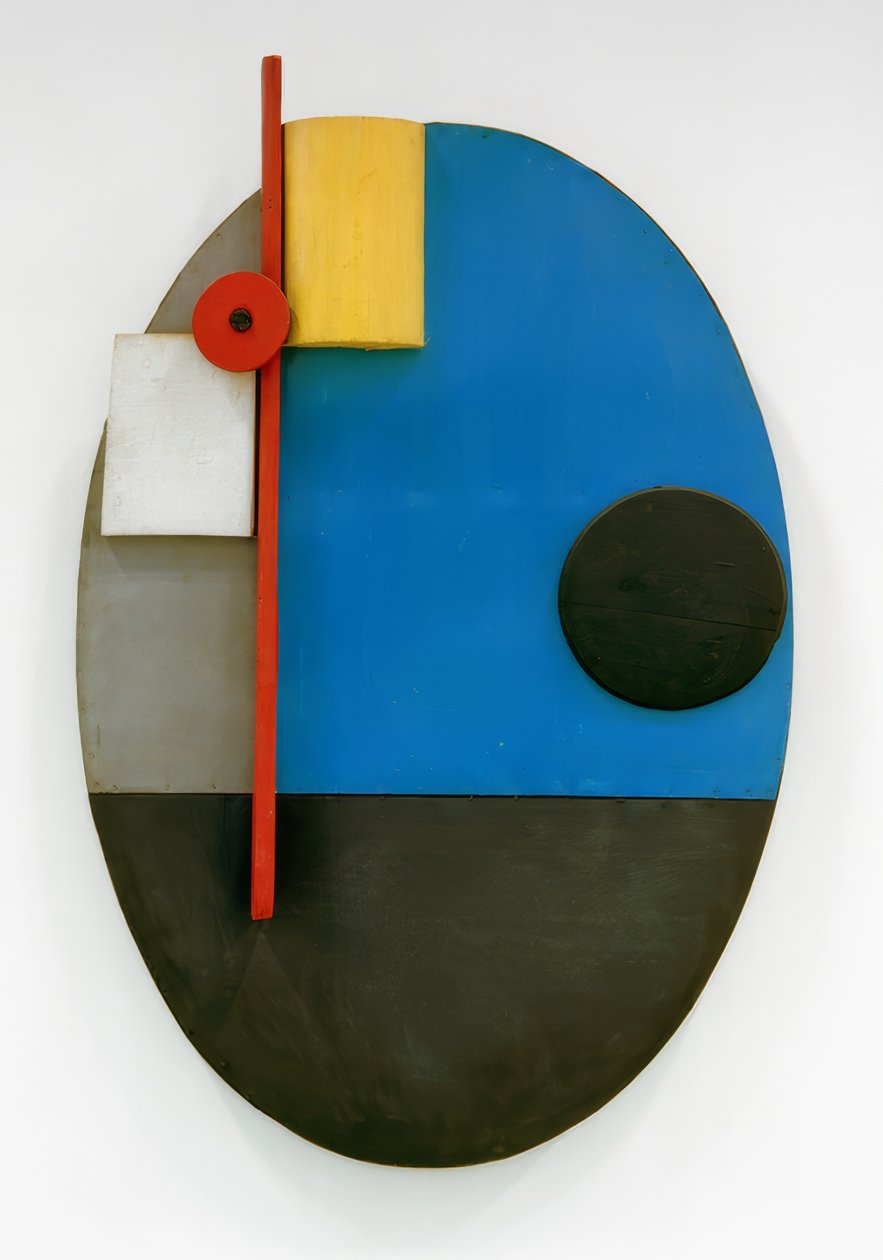 Untitled (Oval Construction) by Kurt Schwitters