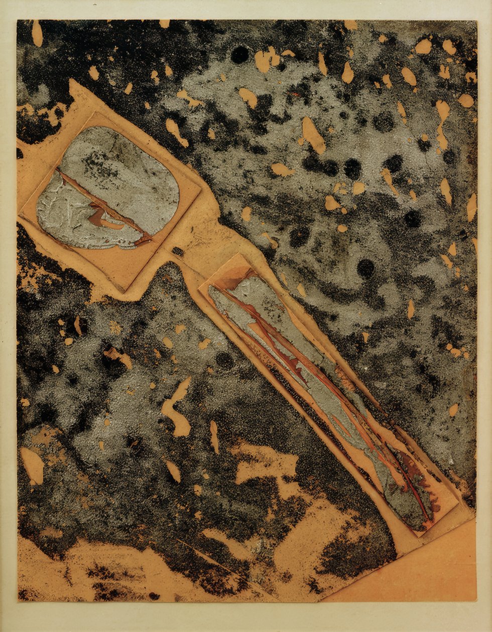 Untitled (Silver) by Kurt Schwitters