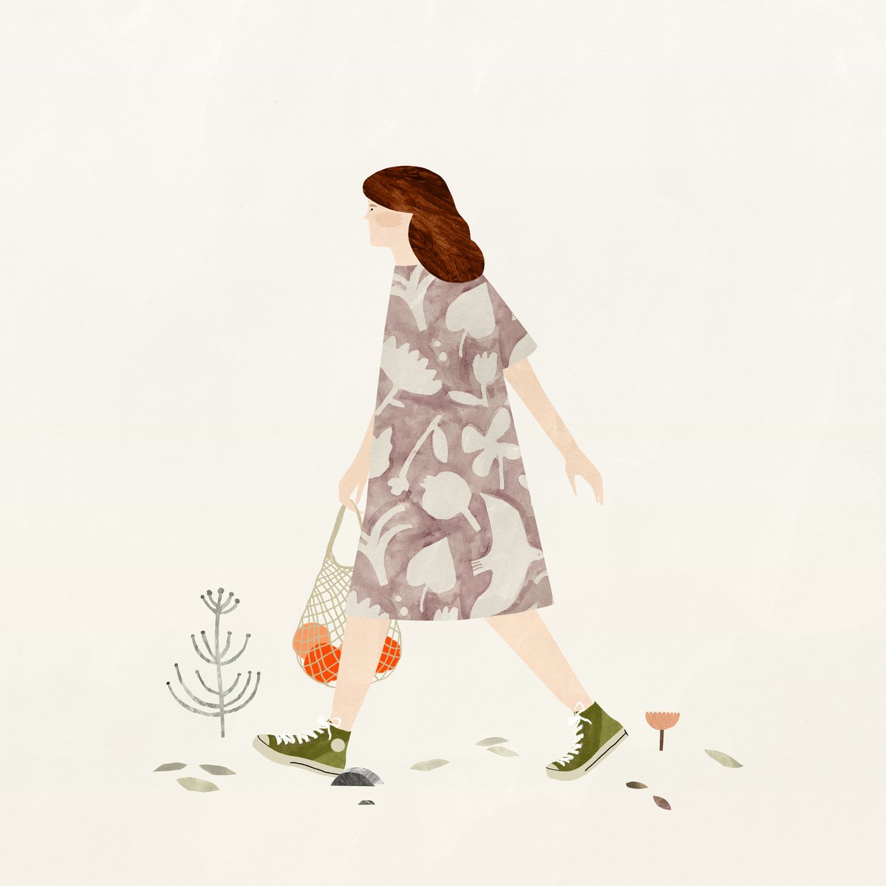 Morning Walk by Léa Le Pivert