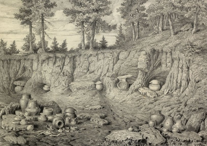 Archaeological Site Klenik near Vacah by Ladislav Benesch