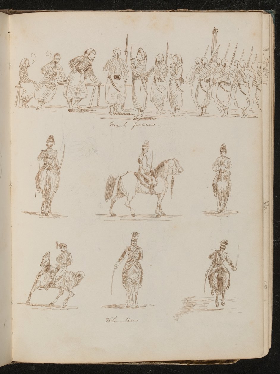 Study of Twenty-One Soldiers by Lady Butler