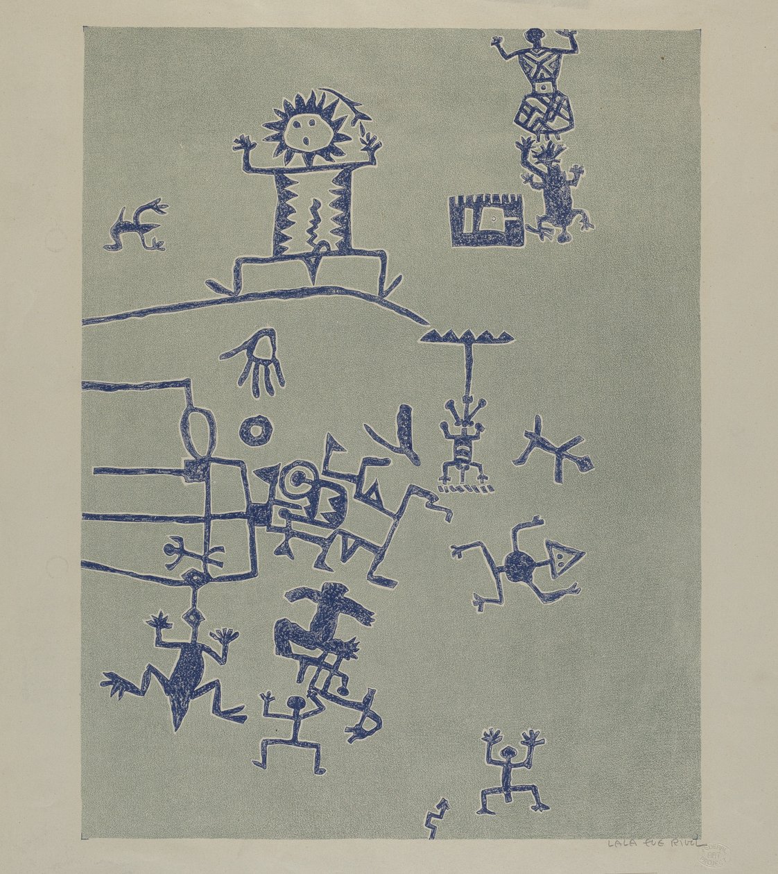 Petroglyph - Signs by Lala Eve Rivol