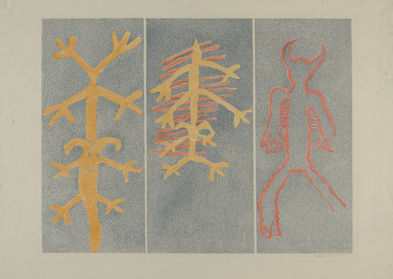 Petroglyph Design by Lala Eve Rivol