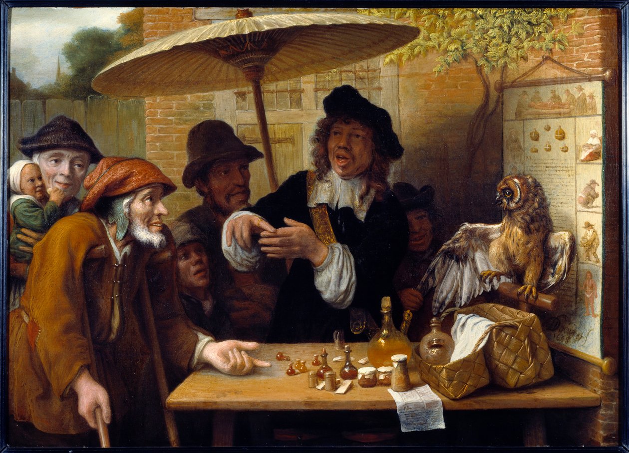 The Charlatan by Lambert Doomer