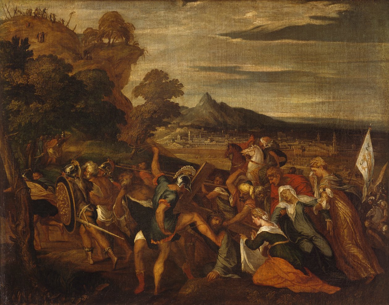 Road to Calvary by Lambert Sustris