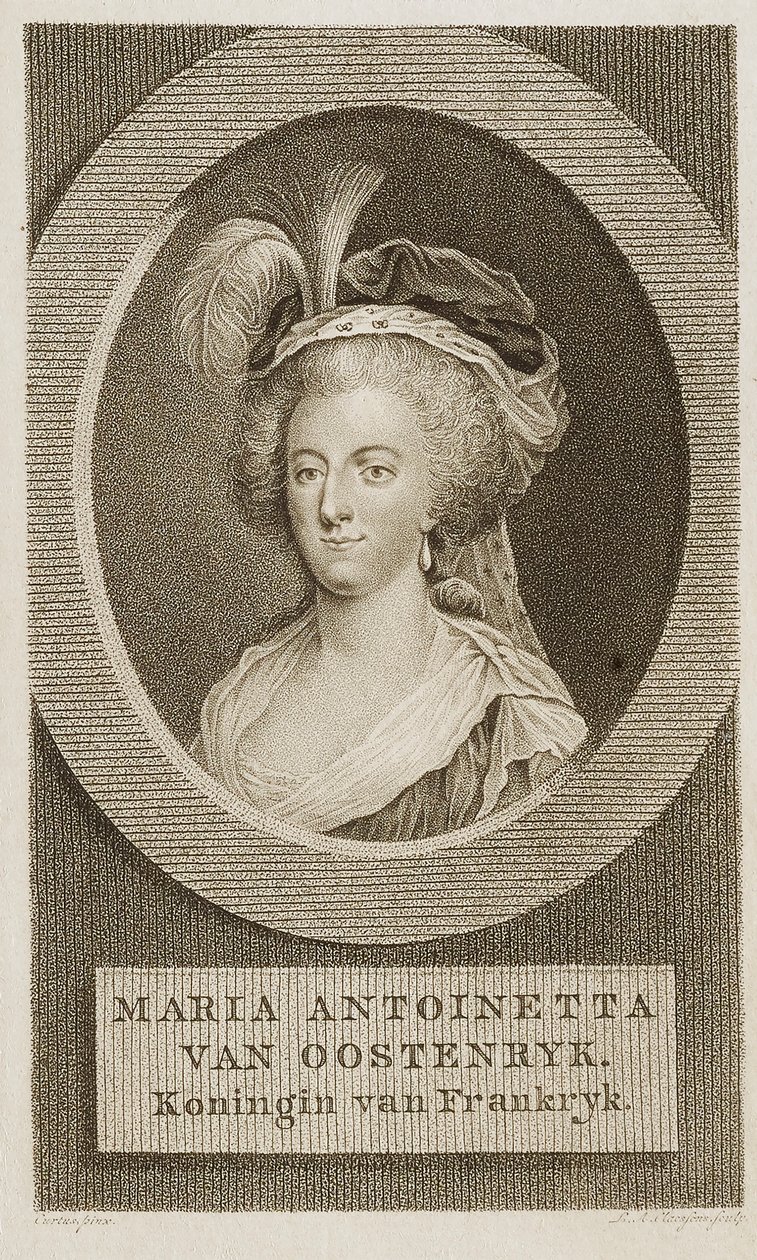 Marie Antoinette by Lambertus Antonius Claessens