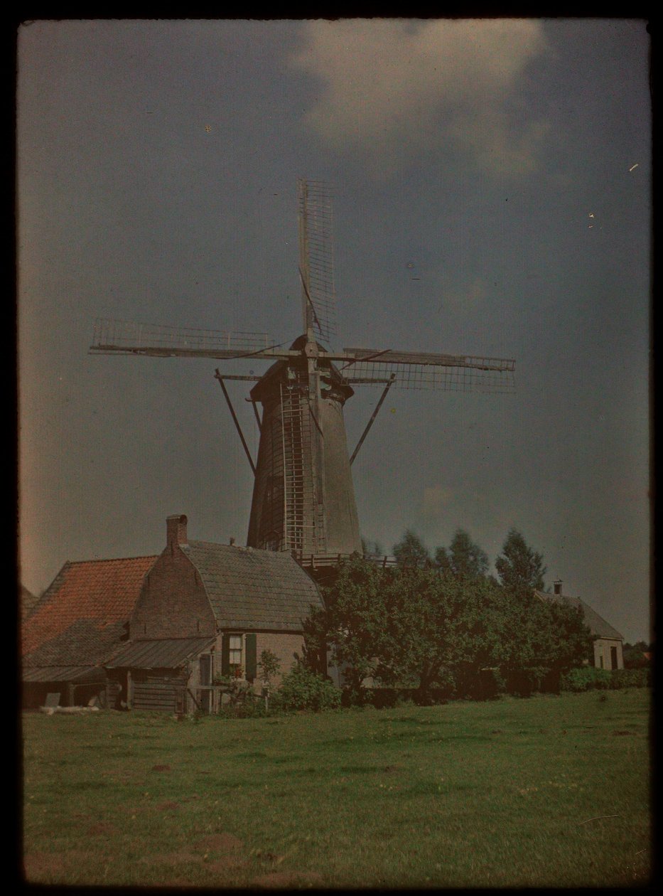 Mill in the Hamlet Het Klompje (or: De Klomp), Zeist, on the Koppeldijk by Lambertus Hendrik van Berk