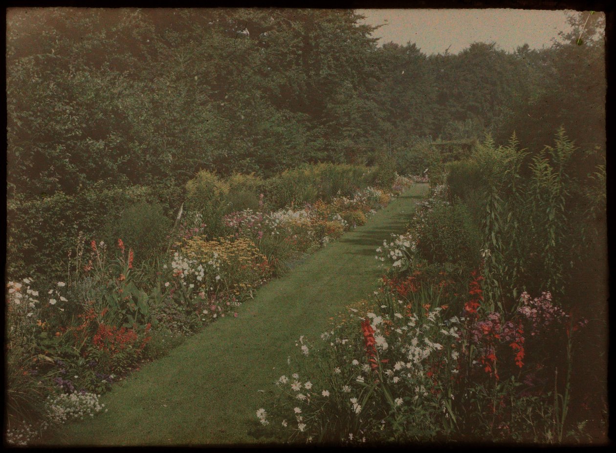 Garden of the House Kersbergen, Zeist by Lambertus Hendrik van Berk
