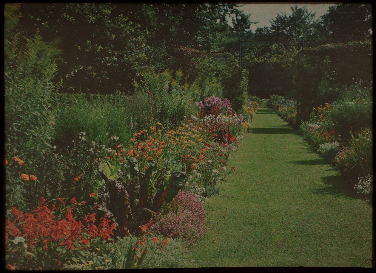 Garden of the House Kersbergen, Zeist by Lambertus Hendrik van Berk