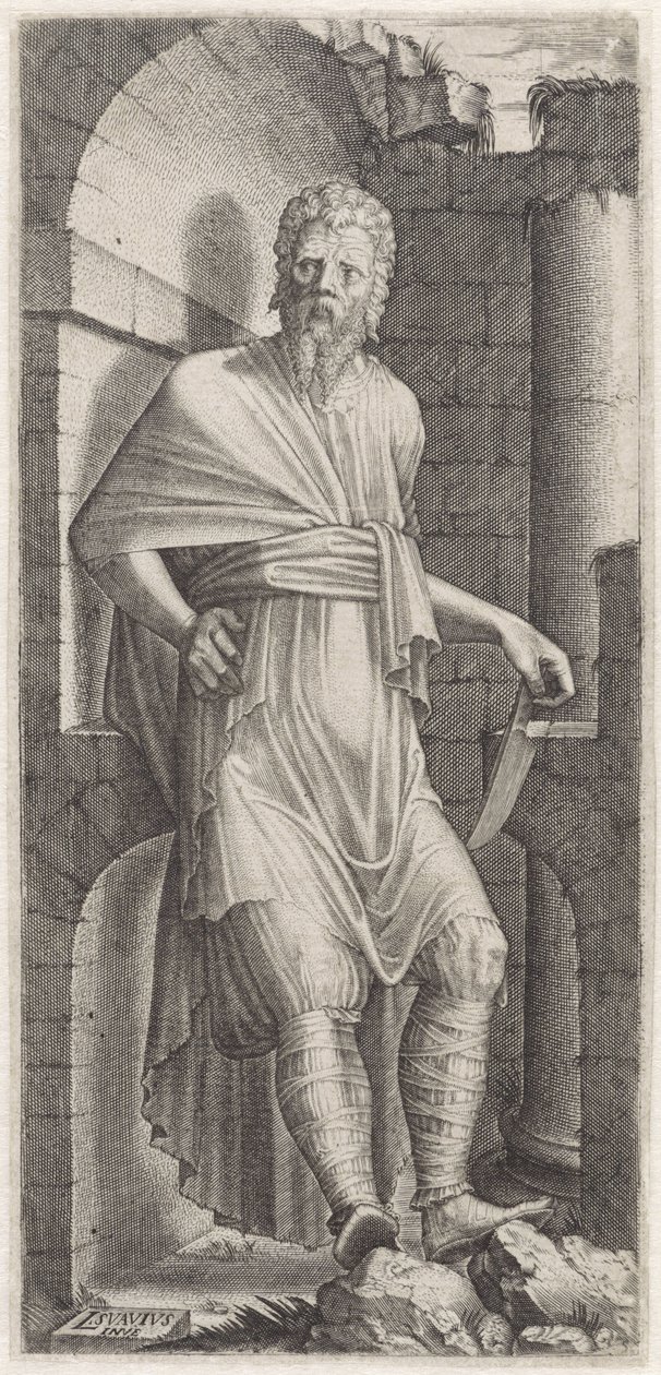 Apostle Bartholomew by Lambertus Suavius